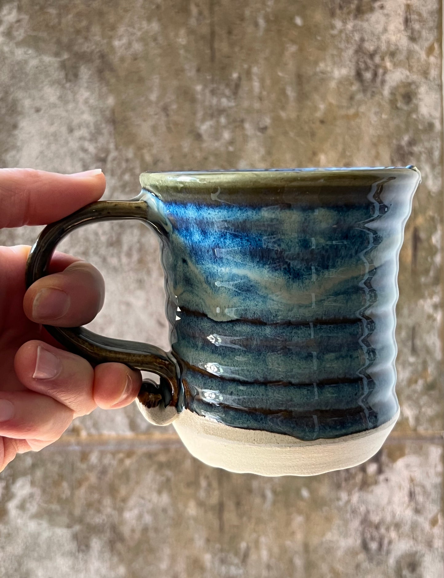 Mug - Galaxy Blue PLAIN, 8 - 10 oz