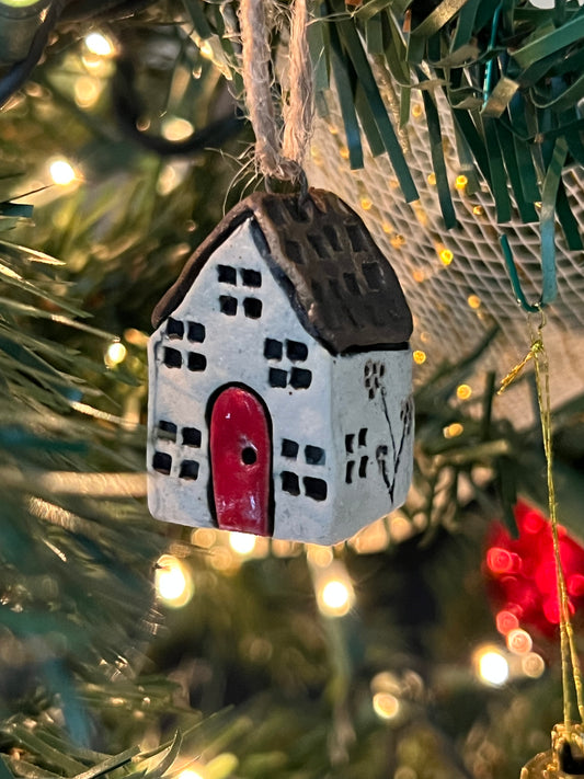 Ceramic House ORNAMENT-  the Pittenweem Collection