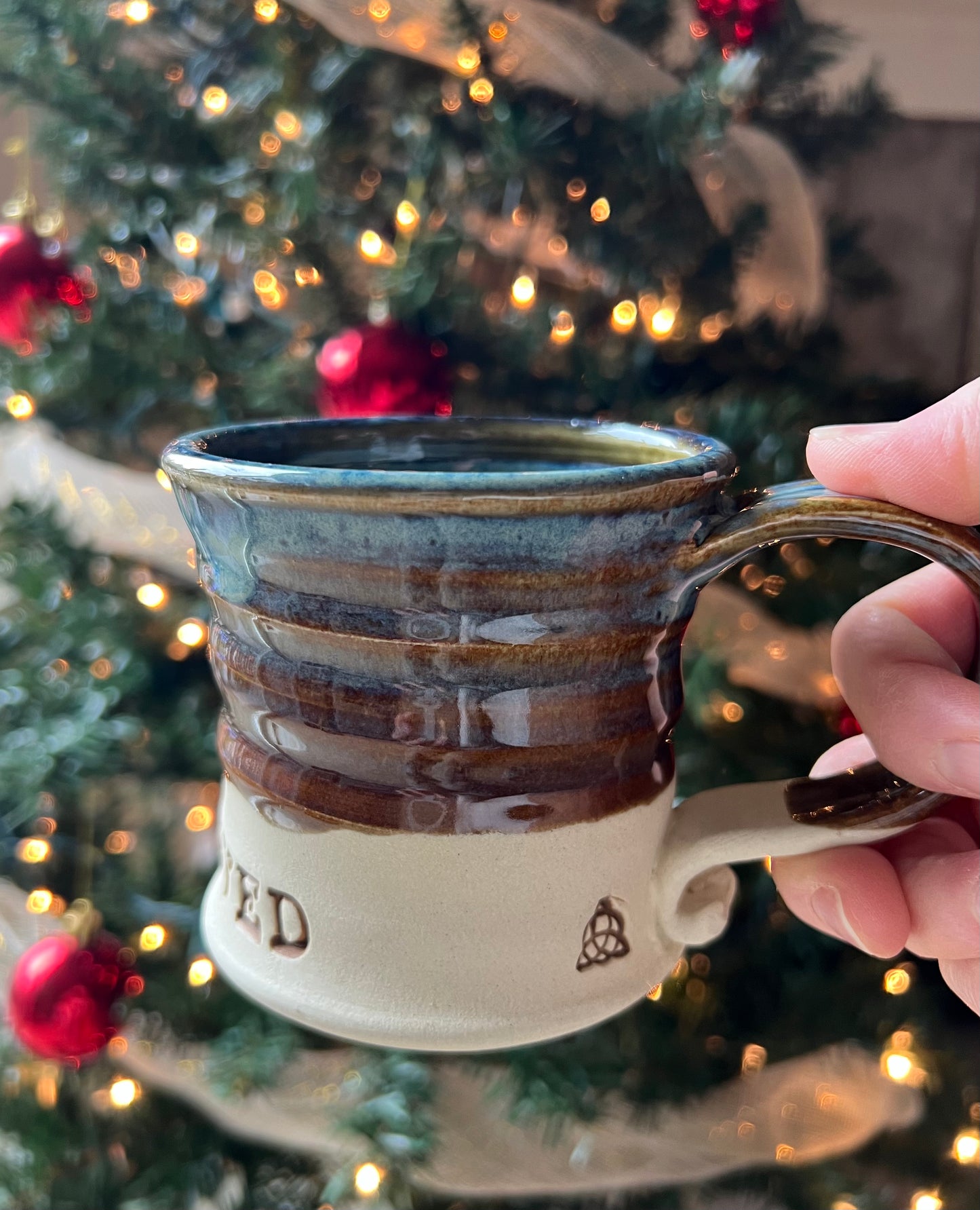 Mug - Galaxy Blue "YOU ARE LOVED" - 8-10 oz